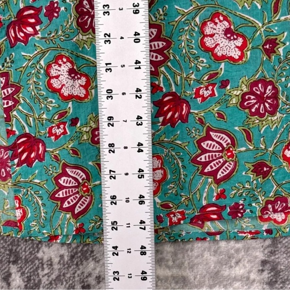 NWT Anthropologie Maisie Floral Kaftan Dress size Large - Picture 7 of 7